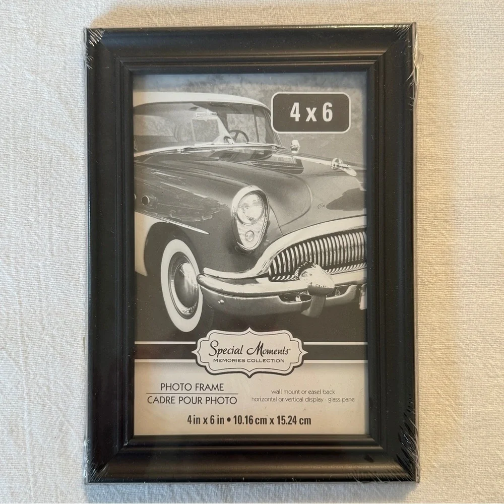 Black 4” x 6” Picture Frame